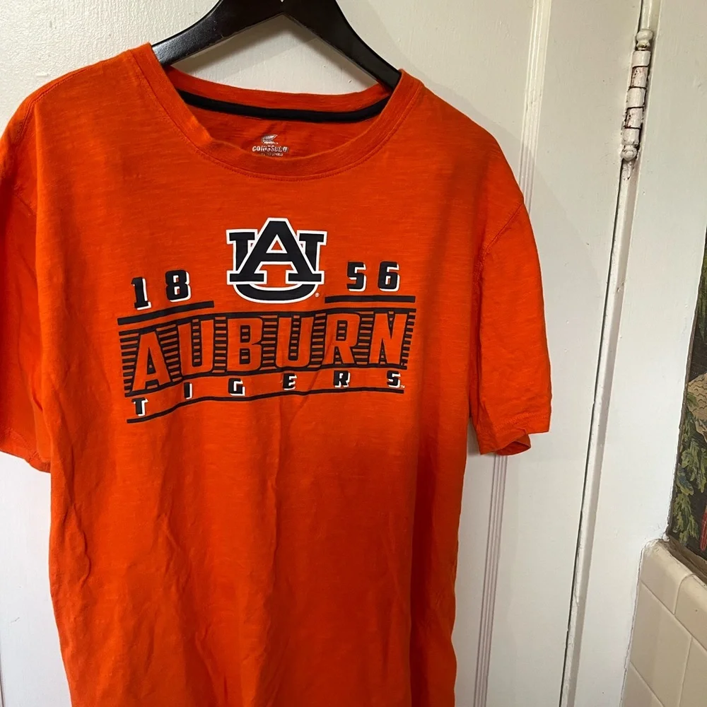 Auburn Tigers Men's Orange Graphic Tee